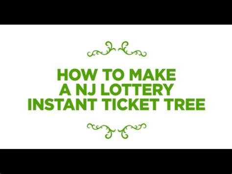 How to Make a Lottery Ticket Tree In 7 Easy Steps .